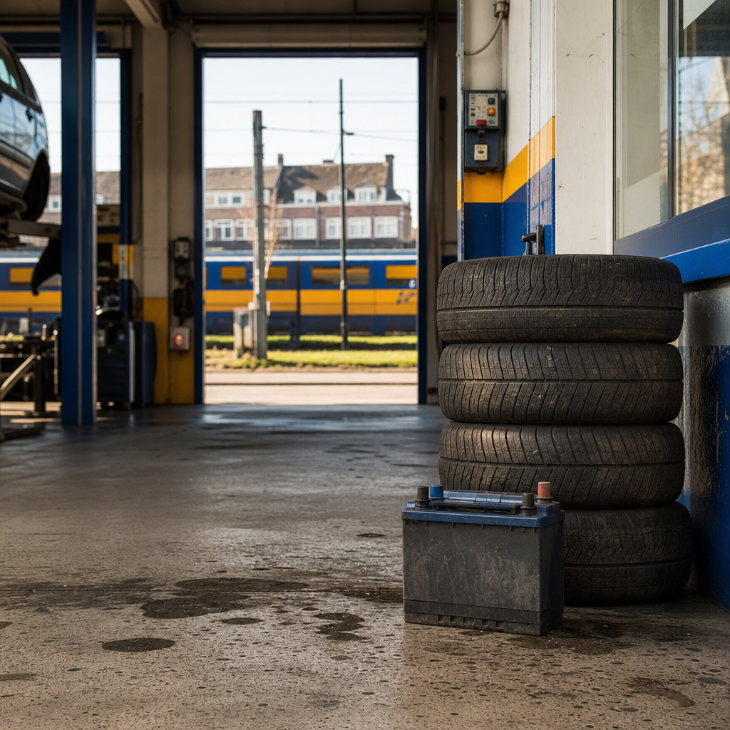 Auto-onderdelen weggooien Den Haag