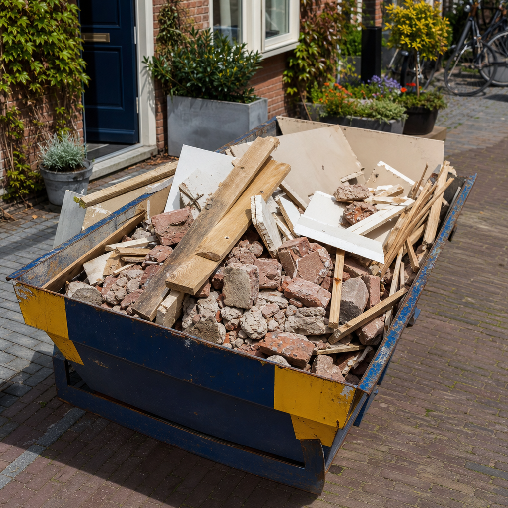 Bouwafval en puin Den Haag