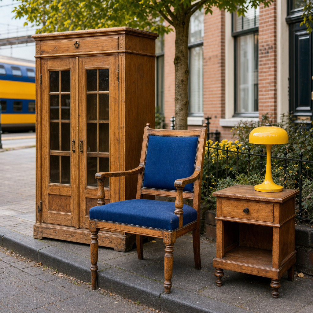 Houten meubels weggooien Den Haag